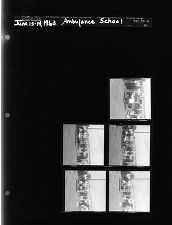 Ambulance School (5 Negatives), June 13-14, 1963 [Sleeve 30, Folder a, Box 30]