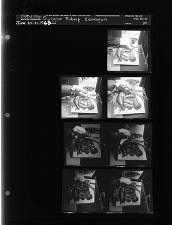 Sculptor Robert Edmiston (7 Negatives), June 20-21, 1963 [Sleeve 34, Folder a, Box 30]