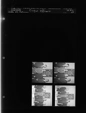 Civitan Club officers (4 Negatives) (June 28, 1963) [Sleeve 55, Folder a, Box 30]
