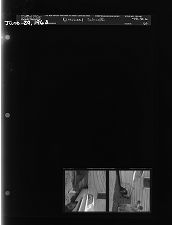 Unusual car wreck (2 Negatives) (June 29, 1963) [Sleeve 60, Folder a, Box 30]