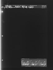 Ayden Street lights (3 Negatives) (July 6, 1963) [Sleeve 11, Folder b, Box 30]