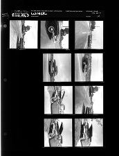 Automobile wreck (9 Negatives), July 8-10, 1963 [Sleeve 14, Folder b, Box 30]