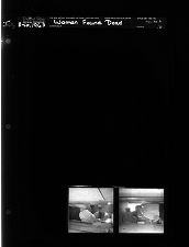 Woman found dead (2 Negatives), July 8-10, 1963 [Sleeve 16, Folder b, Box 30]