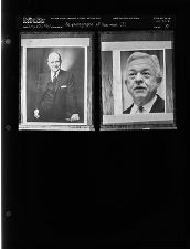 Re-photographs of two men (2 Negatives) (July 30, 1963) [Sleeve 58, Folder b, Box 30]