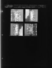 Little League All Star Team (4 Negatives) (August 1, 1963) [Sleeve 3, Folder c, Box 30]
