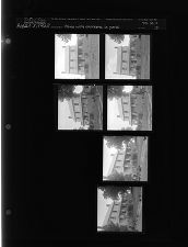 House with chickens in yard (6 Negatives) (August 3, 1963) [Sleeve 13, Folder c, Box 30]