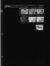 People working in office (7 Negatives) (August 17, 1963) [Sleeve 49, Folder c, Box 30]