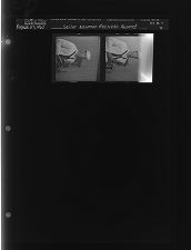 Sailor Newman receives award (2 Negatives) (August 27, 1963) [Sleeve 70, Folder c, Box 30]
