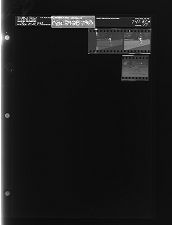 Girl playing tennis (3 Negatives), November 27-28, 1963 [Sleeve 77, Folder a, Box 31]