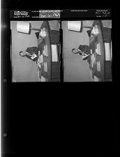 Photos- Man at Desk (2 Negatives) (January 6, 1964) [Sleeve 13, Folder a, Box 32]