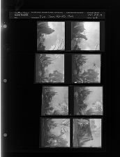 Fire (8 Negatives), January 22-23, 1964 [Sleeve 66, Folder a, Box 32]