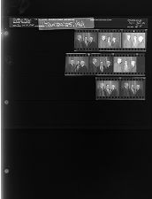 Three men, unidentified (8 Negatives), January 24-25, 1964 [Sleeve 69, Folder a, Box 32]