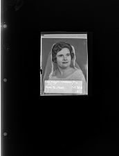Gay Hogan- Wedding Picture (1 Negative) (February 8, 1964) [Sleeve 19, Folder b, Box 32]