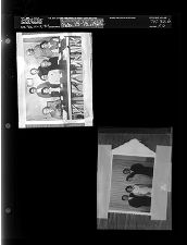 Unidentified group of women: Two couples re-photographed (2 Negatives), February 15-18, 1964 [Sleeve 56, Folder b, Box 32]