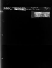 New Officers of Combines Merchants Assistant and Clerk-of-Court (2 Negatives) (February 27, 1964) [Sleeve 89, Folder b, Box 32]