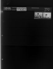 Woman at desk (2 Negatives) (March 21, 1964) [Sleeve 78, Folder c, Box 32]