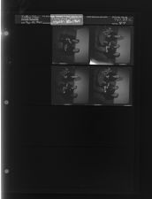 Three men sitting on sofa (4 Negatives) (March 25, 1964) [Sleeve 89, Folder c, Box 32]