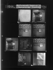 Map; Three Men at a Dinner (9 Negatives), March 30-31, 1964 [Sleeve 104, Folder c, Box 32]