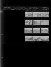Rose High School Fire (12 Negatives), April 2-3, 1964 [Sleeve 13, Folder d, Box 32]