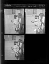 Man at desk (3 Negatives), April 2-3, 1964 [Sleeve 16, Folder d, Box 32]