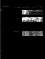 Fire at Rose's store; NADA ad (9 Negatives), April 13-14, 1964 [Sleeve 53, Folder d, Box 32]
