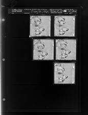 Group of women around table (5 Negatives) (May 14, 1964) [Sleeve 63, Folder a, Box 33]