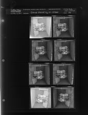Group standing on steps (8 Negatives) (May 16, 1964) [Sleeve 79, Folder a, Box 33]