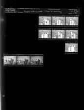 People with awards; Men at meeting (10 Negatives), May 29-30, 1964 [Sleeve 128, Folder a, Box 33]