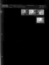 Men holding plaque (4 Negatives), May 29-30, 1964 [Sleeve 130, Folder a, Box 33]