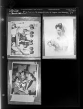 Group of women; Re-photo of bride; GE Progress Land Elconips (3 Negatives) (June 22, 1964) [Sleeve 58, Folder b, Box 33]
