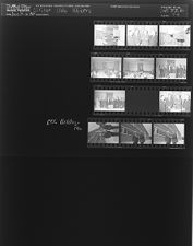 Civitan Club officers; ECC building and men (11 Negatives), June 25-26, 1964 [Sleeve 72, Folder b, Box 33]