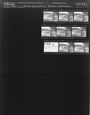 Driver education; Bethel construction (9 Negatives), July 1-3, 1964 [Sleeve 4, Folder c, Box 33]