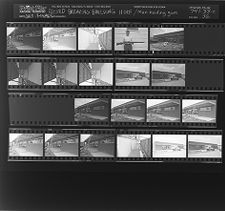 Record breaking building here; Man holding gun (20 Negatives), July 13-15, 1964 [Sleeve 36, Folder c, Box 33]