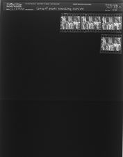 Group of people standing outside (4 Negatives), July 18-20, 1964 [Sleeve 46, Folder c, Box 33]
