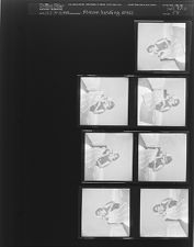 Woman holding dress (7 Negatives), July 24-25, 1964 [Sleeve 58, Folder c, Box 33]
