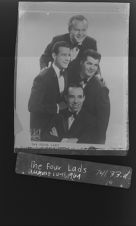 The Four Lads (1 Negative), August 10-11, 1964 [Sleeve 19, Folder d, Box 33]
