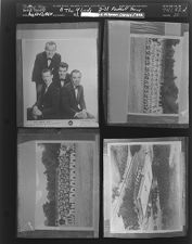 The Four Lads; Football teams; Collins and Aikman Library-USA (4 Negatives), August 12-13, 1964 [Sleeve 30, Folder d, Box 33]