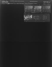 Four men talking; Group of people; Man (6 Negatives), August 14-15, 1964 [Sleeve 33, Folder d, Box 33]