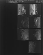 Car wrecks (7 Negatives), August 14-15, 1964 [Sleeve 40, Folder d, Box 33]