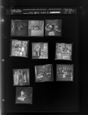 Boys Take Home Economics (10 Negatives), September 14 - 16, 1964 [Sleeve 32, Folder a, Box 34]