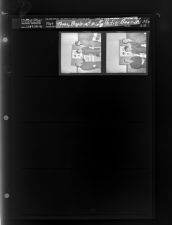 Three People at a Bulletin Board (2 Negatives), September 14 - 16, 1964 [Sleeve 33, Folder a, Box 34]