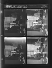 Progress Edition: Garland Whitaker: Welfare Office (4 Negatives) (November 24, 1964) [Sleeve 49, Folder c, Box 34]