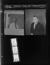 Jimmy Cox; John Banks; Brady Allen (5 Negatives) (December 11, 1964) [Sleeve 50, Folder d, Box 34]