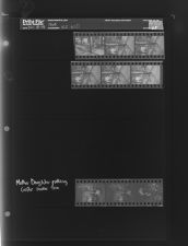 U.S. Mail; Mother Daughter Putting Gifts Under Tree (9 Negatives), December 18 - 19, 1964 [Sleeve 71, Folder d, Box 34]
