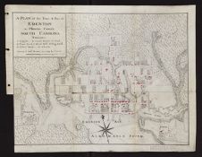 A Plan of the Town  & Port of Edenton in Chowan County, North Carolina