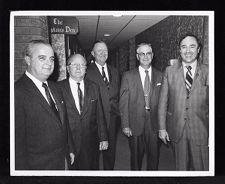 Leo Jenkins and others outside The Captain's Den