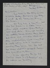 Personal letter from E. R. Rankin to his sister Susie