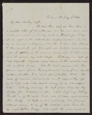 Letter from George Howard Jr. to Anna Stamps