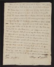 Contract for the sale of a young enslaved boy