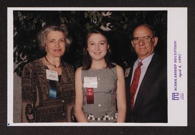 1997 ECU Scholarship Reception